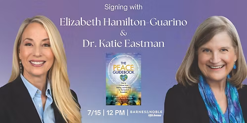 Celebrating THE PEACE GUIDEBOOK @ B&N 5th Ave!