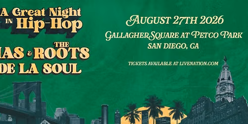 Nas and The Roots at Long Beach Amphitheater
