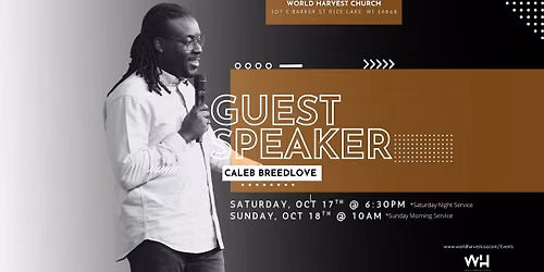 Guest Speaker Caleb Breedlove