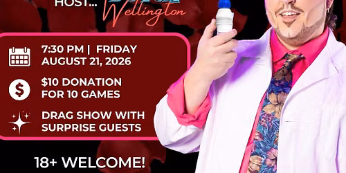 Bingo Hosted by Butch Wellington! 18+