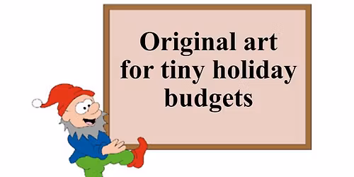 Santa's Teeny Weeny Elf Size Art