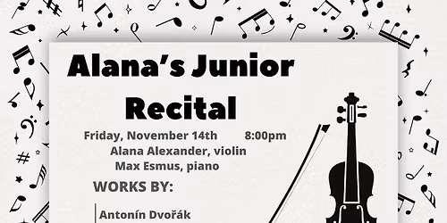 Alana Alexander\u2019s Junior Recital