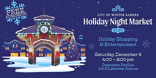 City of Winter Garden Holiday Night Market