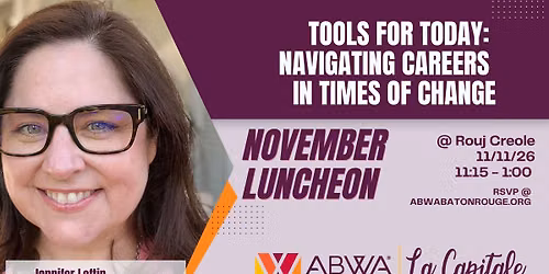 November Luncheon - Jennifer Loftin