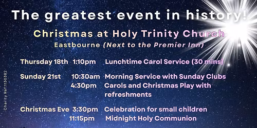 Christmas at Holy Trinity Eastbourne