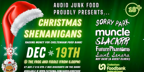 AUDIO JUNK FOOD PRESENTS: Christmas Shenanigans 2025