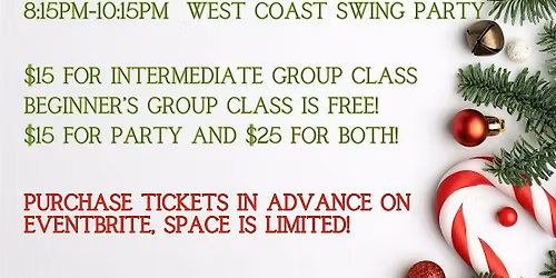 West Coast Swing Night
