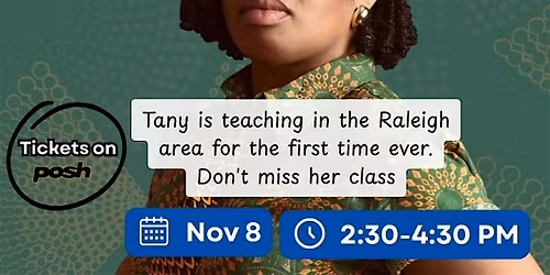 AfroHouse Dance Class w\/ Tany Ora