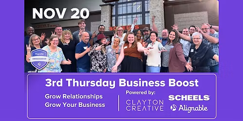 3rd Thursday Tulsa Business Boost @ Scheels Tulsa