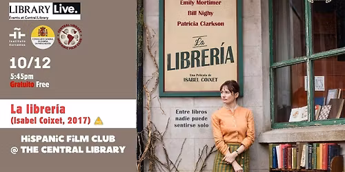 Hispanic Film Club Screening: La librer\u00eda