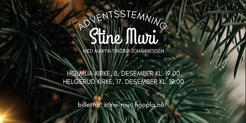 Adventsstemning med Stine Muri i Holmlia kirke