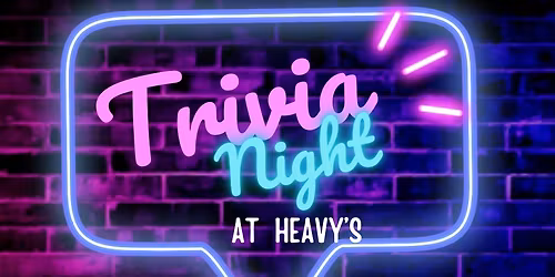 Trivia Night at Heavy\u2019s