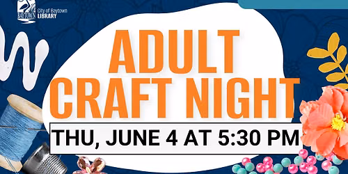 Adult Craft Night 