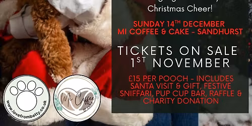 Santa Paws Festive Christmas Party TICKETS ON SALE 1ST NOV