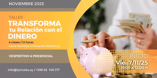 TRANSFORMA TU RELACI\u00d3N CON EL DINERO