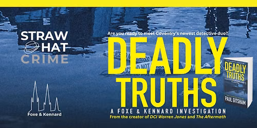 Official Launch for Deadly Truths, Book One on the Foxe and Kennard series.