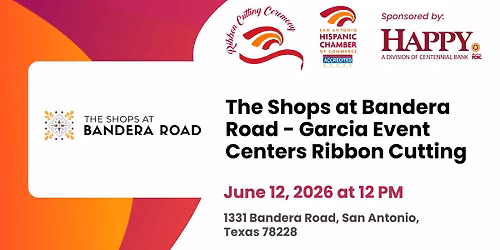 Ribbon: The Shops at Bandera Road - Garcia Event Centers 