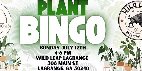 Plant Bingo Returns!