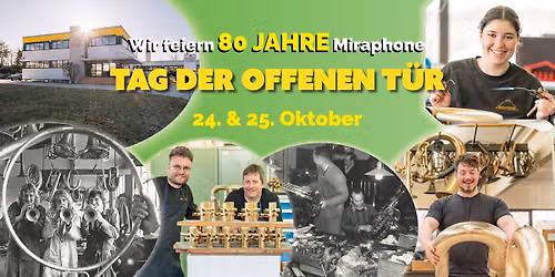 80 Jahre Miraphone - Tag der offenen T\u00fcr