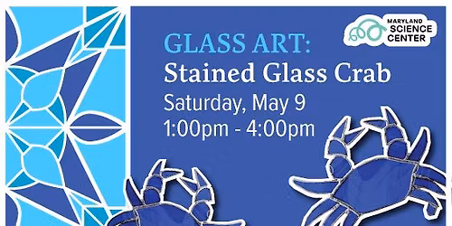 Glass Art: Stained Glass Crab