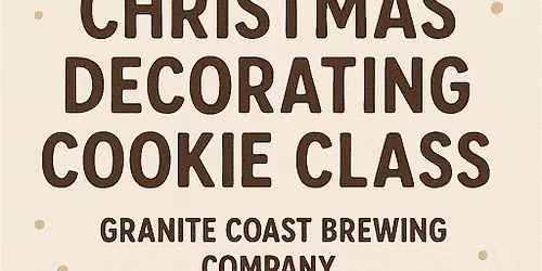 Christmas Cookie Decorating Class