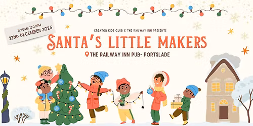 Santa's Little Makers- A Christmas Craft Club for Kids!