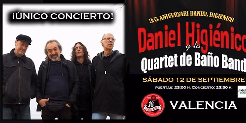 Daniel Higi\u00e9nico y La Quartet en Valencia