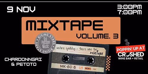 MIXTAPE - Volume. 3 @ Crushed Wines
