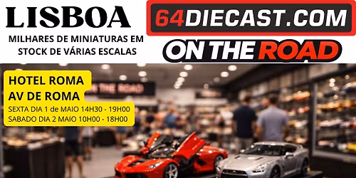 64diecast On the Road - Hotel Roma - Lisboa