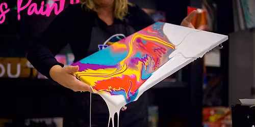 Golden Hour: Seniors Art Social at Hawaii Fluid Art \u2013 The Woodlands