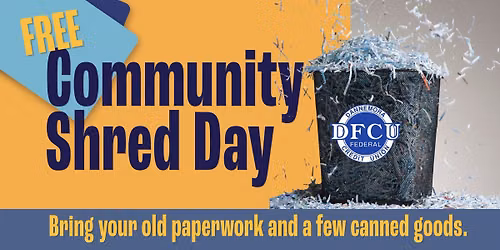 DFCU's Free Community Shred Day