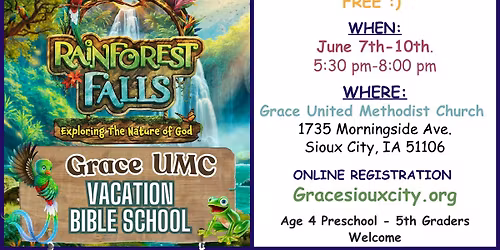 Rainforest Falls Vacation Bible School 