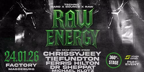 RAW ENERGY x Factory Magdeburg x 360 GRAD CROWD STAGE