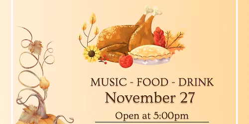 Bookers Thanksgiving Potluck \ud83c\udf7d\ufe0f
