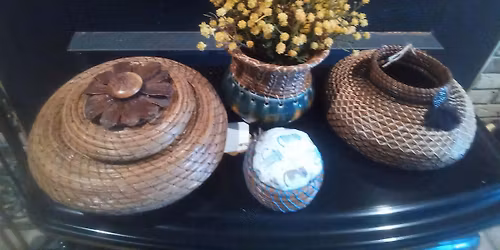 Pine Needle Basket Workshop (round bottom)