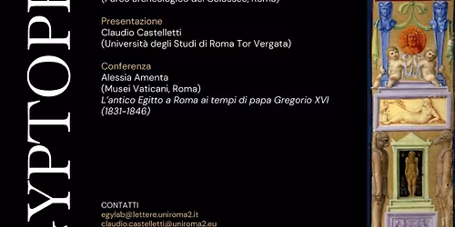 Marmi egizi per la magnificenza di Roma barocca