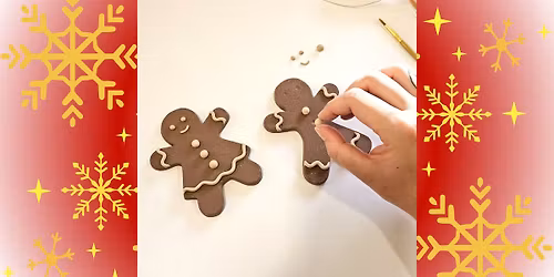 Gingerbread Clay Ornament