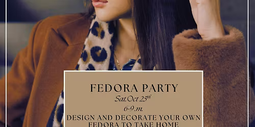 Fedora Party