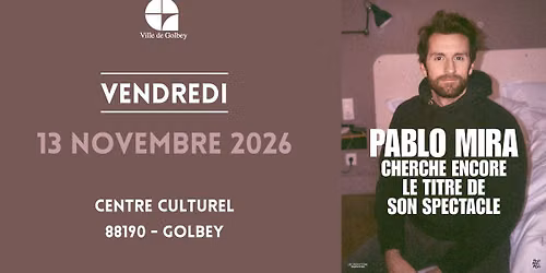 Pablo Mira\ud83d\udccdGOLBEY