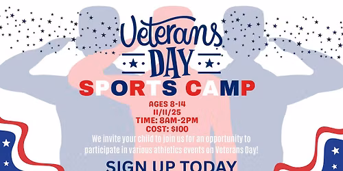 Veterans Day Sports Camp