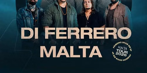 Show do Di Ferrero e Malta Tour 2026 no Terra SP
