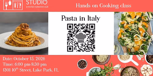 Pasta in Italy Cooking Class