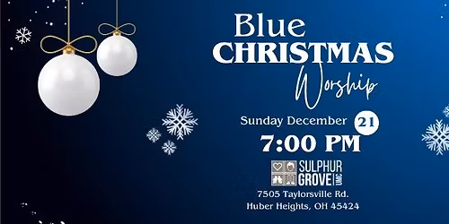 Blue Christmas Worship