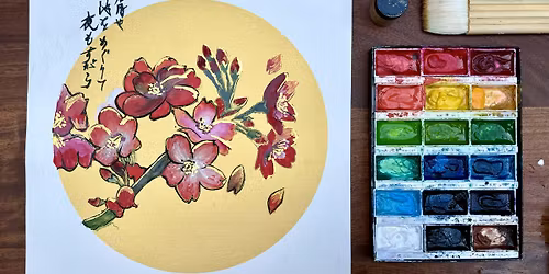 Japanese Painting Workshop & Matcha Latte's