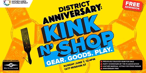 District Anniversary: Kink n Shop