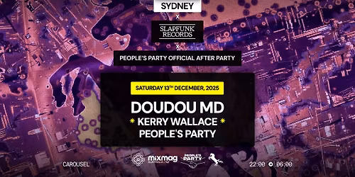 \u2605 S.A.S.H Sydney \u2605 SlapFunk \u2605 Doudou MD \u2605 Saturday 13th December \u2605