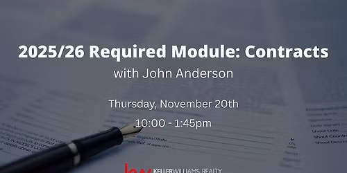 2025\/26 Required Module: Contracts