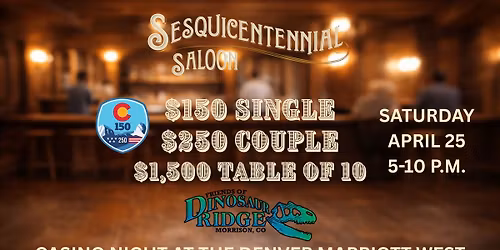 Sesquicentennial Saloon: Rock Out For the Ridge