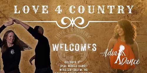 Country Swing Comes to the Triad! - Adia Dance workshop