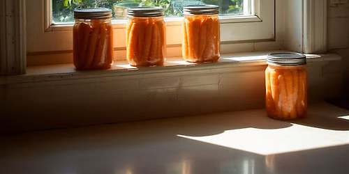 Water Bath Canning - Pickled Carrots